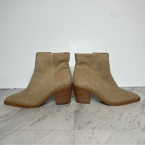 Vince Camuto Rinvalla Tan Suede Bootie 8M - Picture 7 of 14
